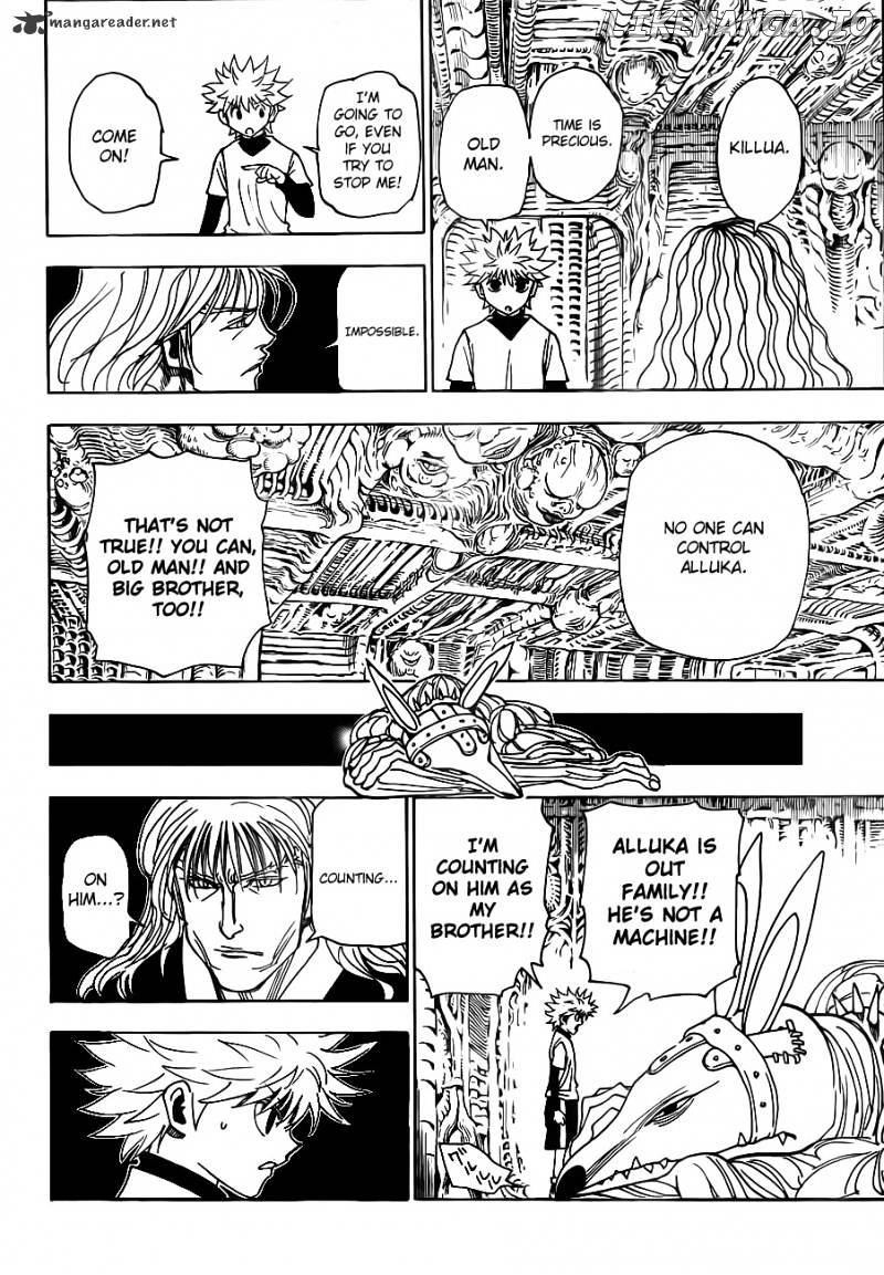 Hunter x Hunter, Chapter 321 image 14